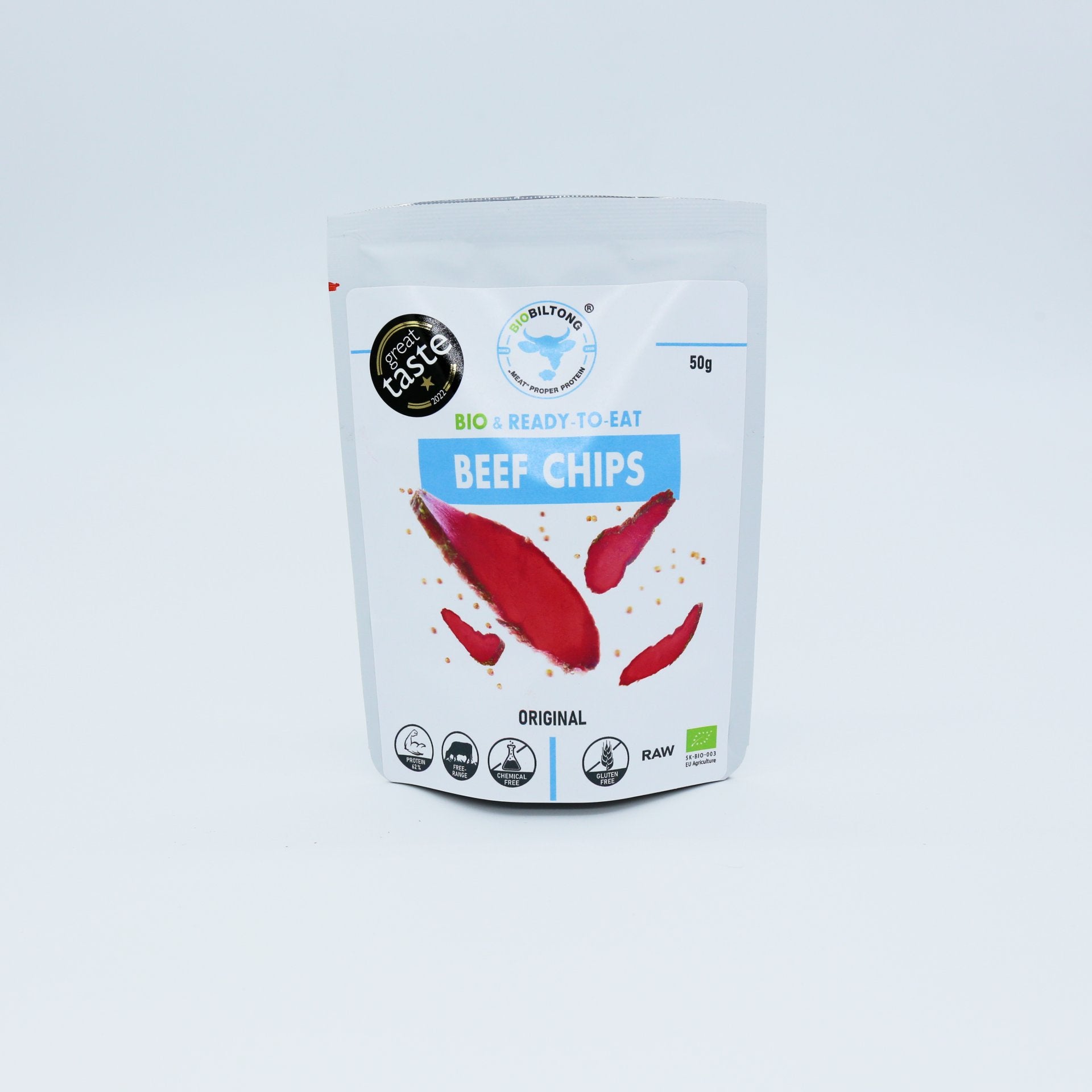 BIO Hovädzie Sušené Mäso 50g.