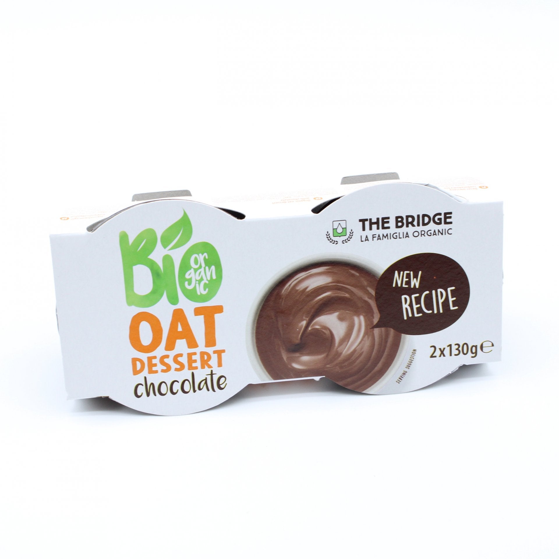 BIO Ovesný dezert čokoláda 2x130g.