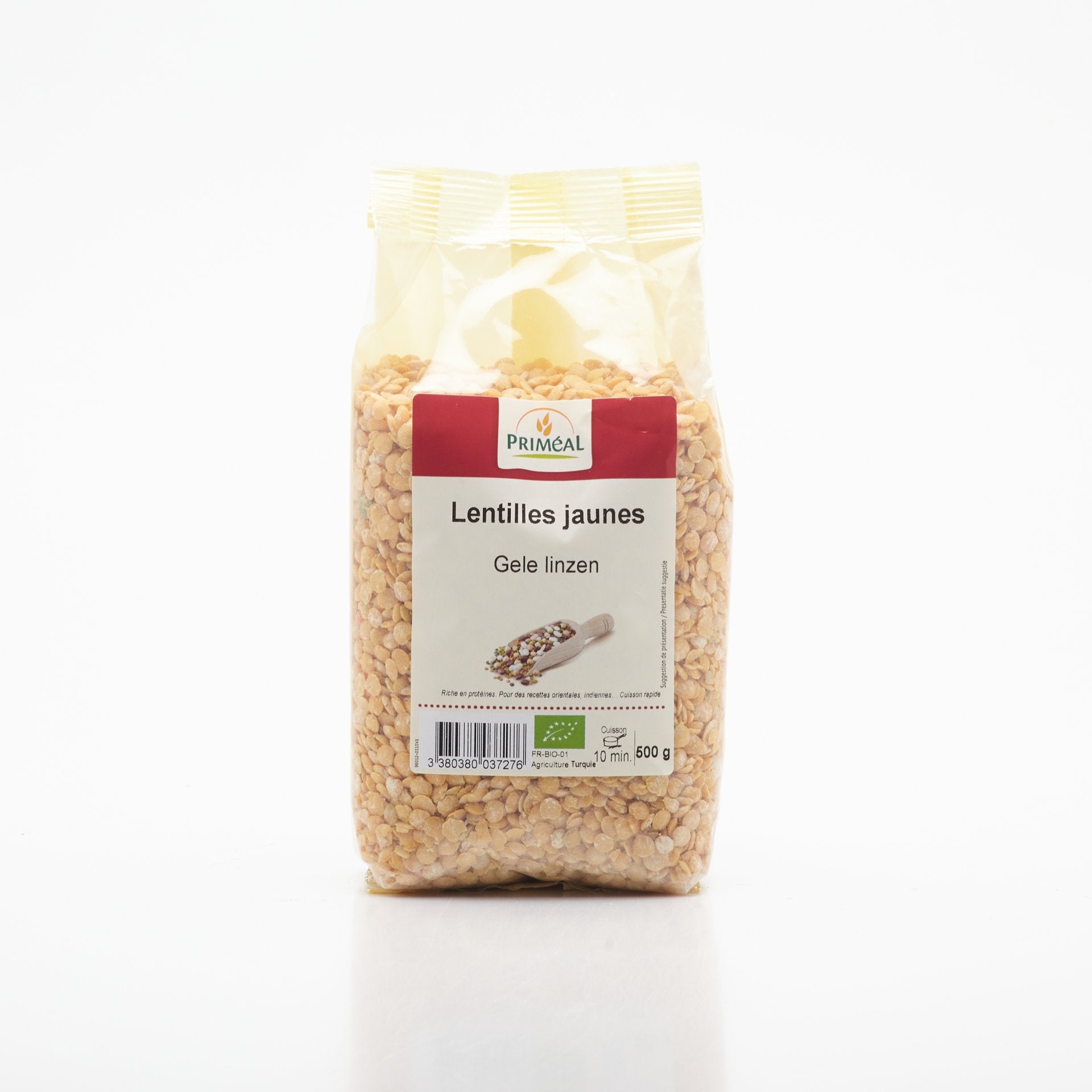BIO Šošovica žltá 500g.