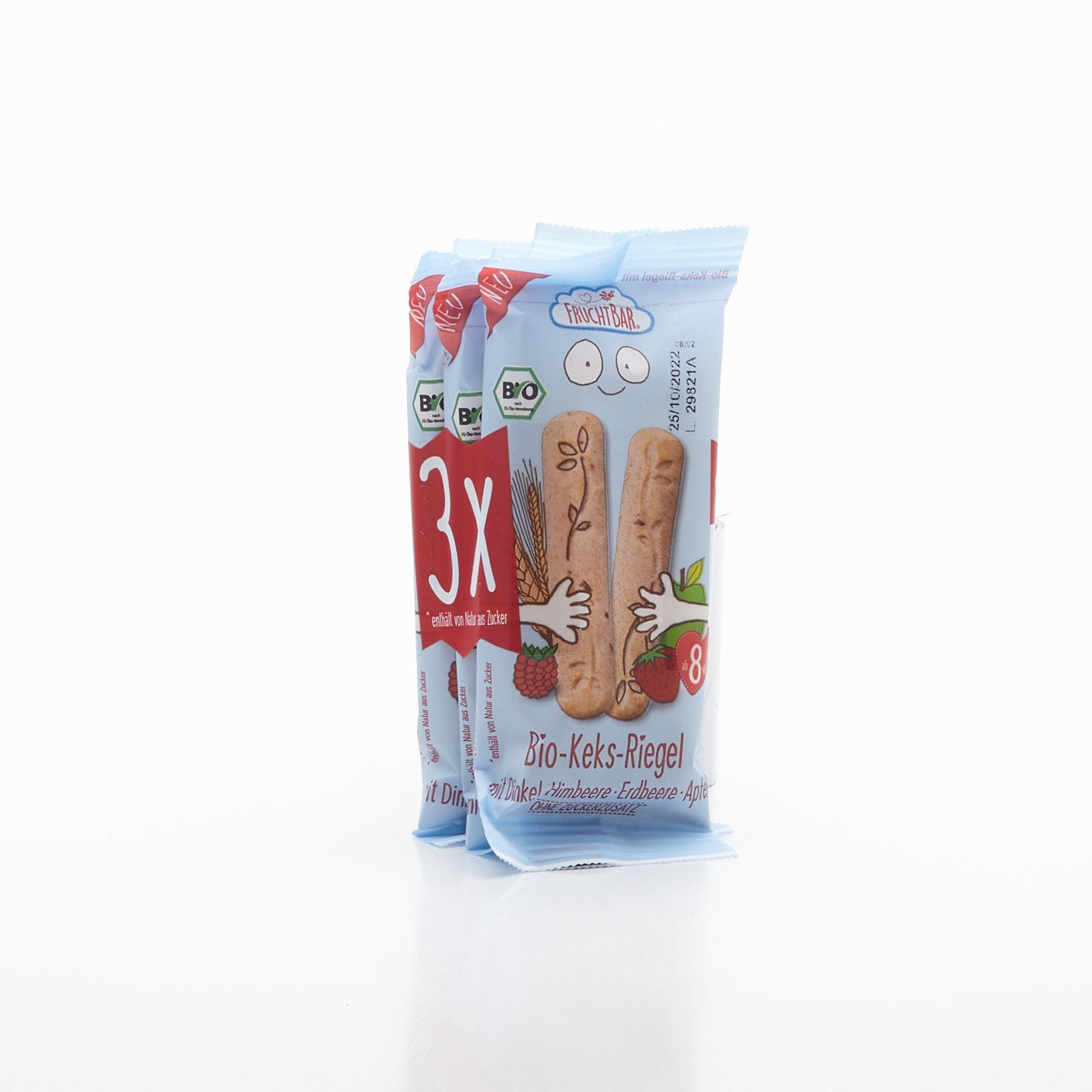BIO Tyčinka špalda, malina, jahoda 90g.