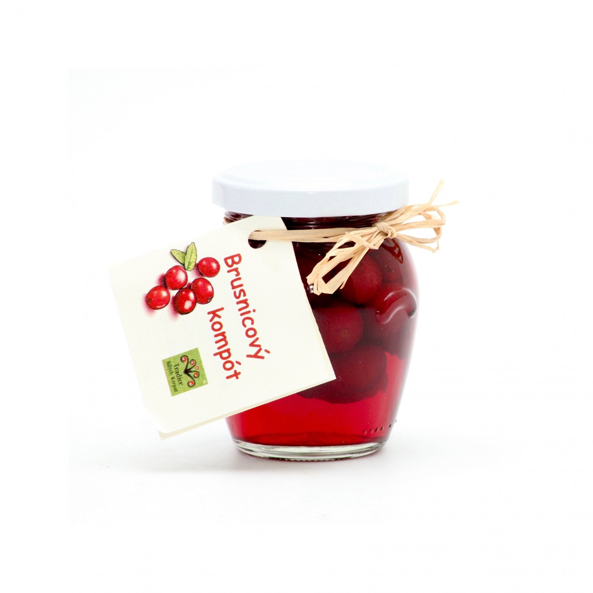 Brusnicový kompot 140ml.