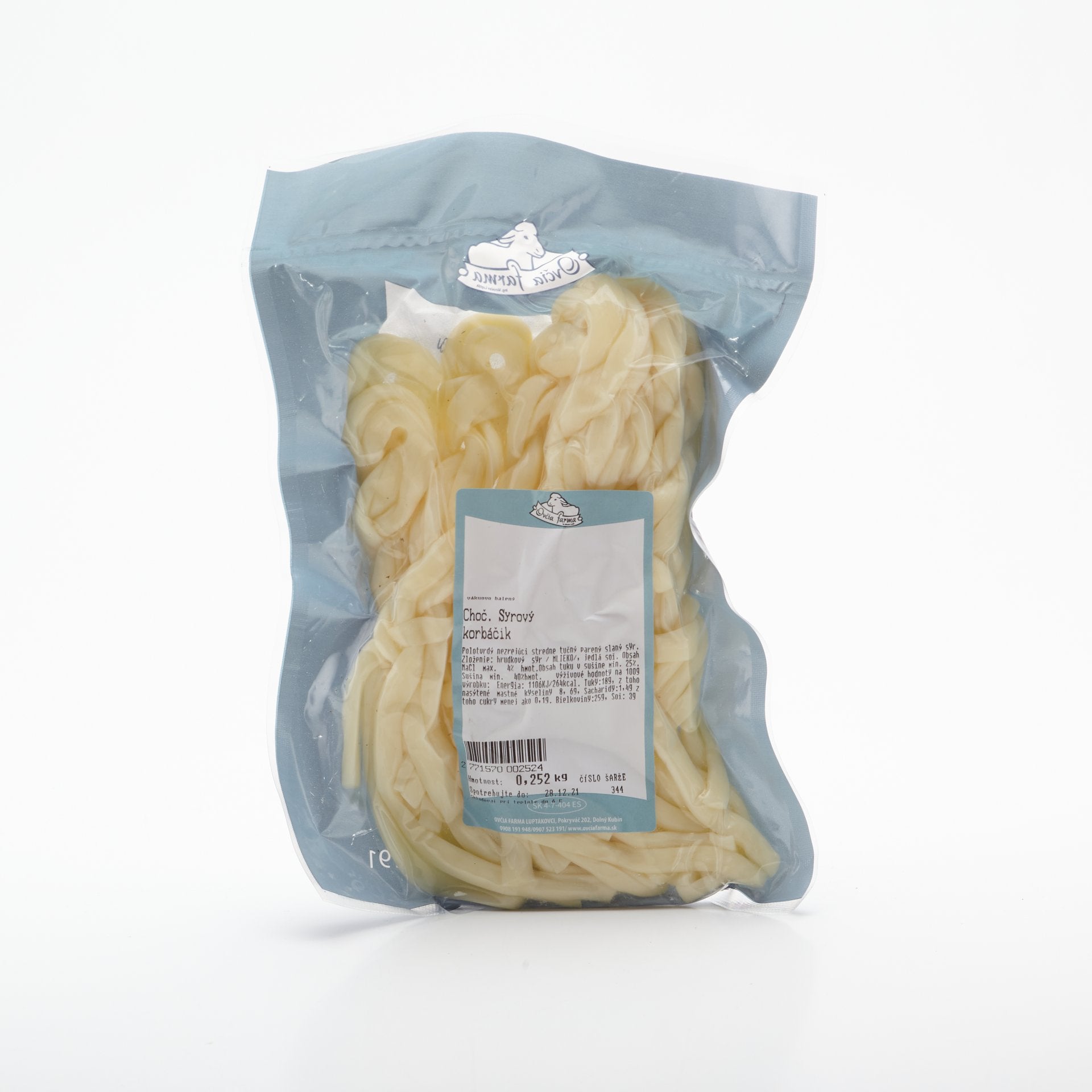 Chočské syrové korbáče. 100g