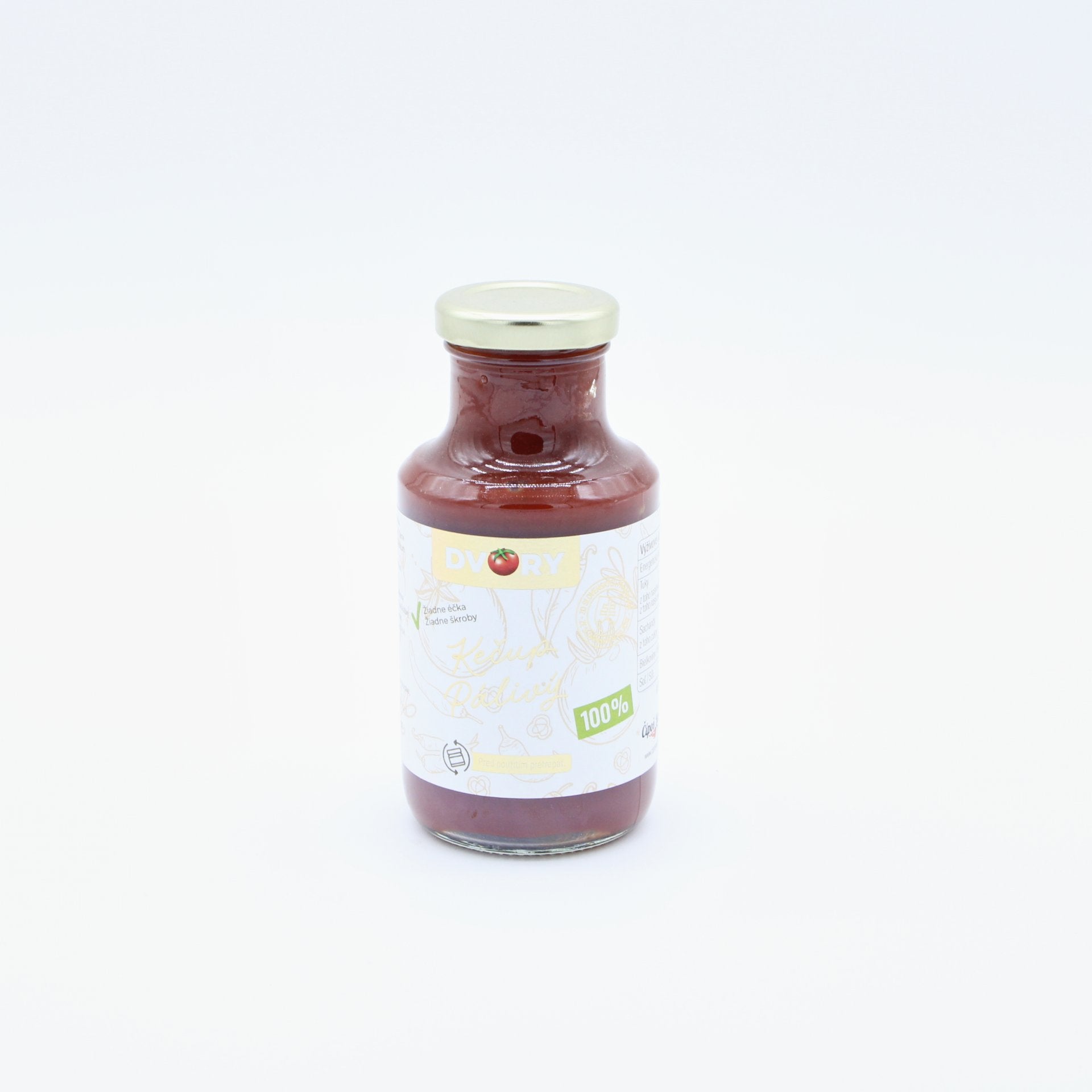 DVORY kečup pálivý 250g.