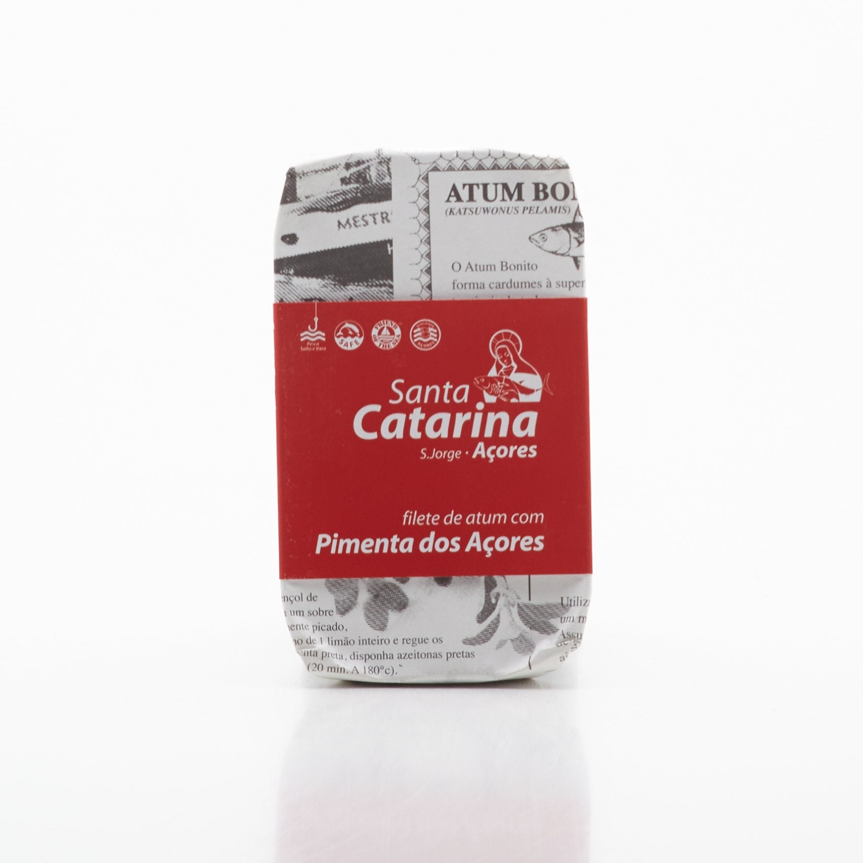 Filety tuniaka v oleji s paprikou 120g.