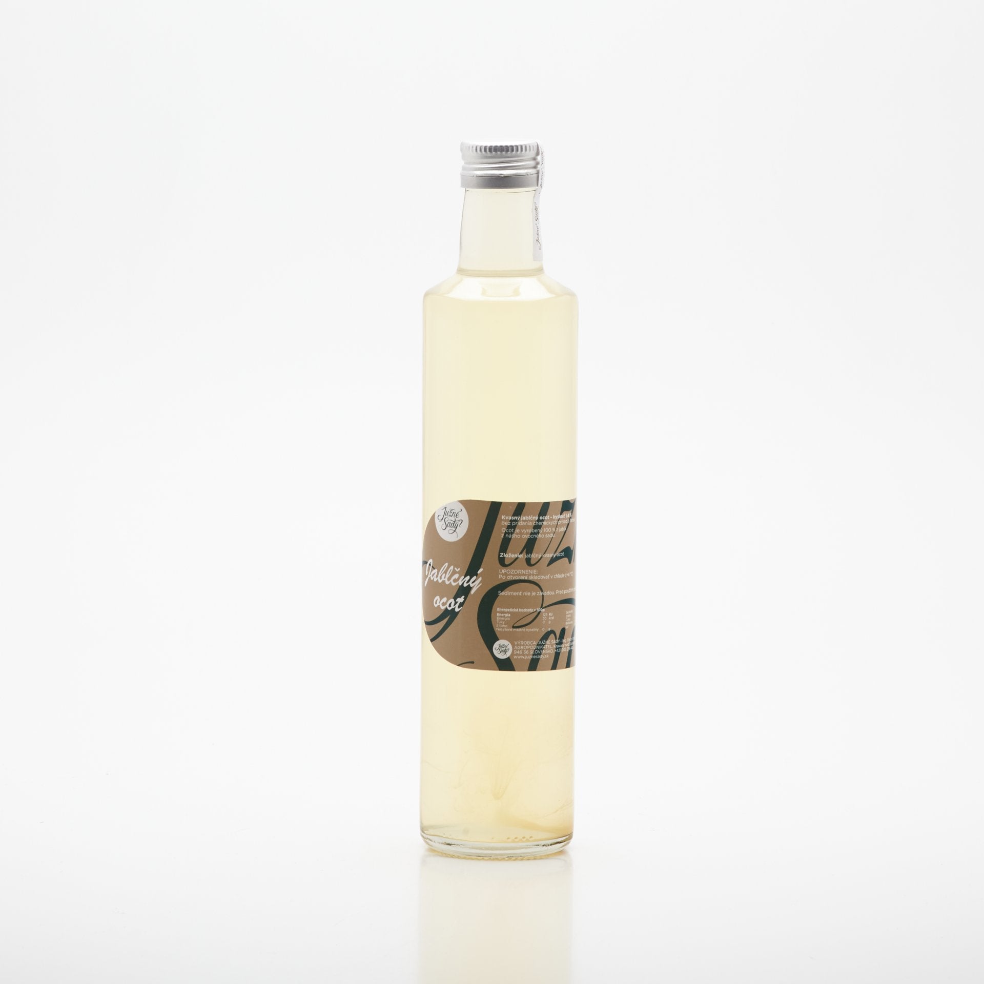 Farmársky jablčný ocot kvasný 0,5l.