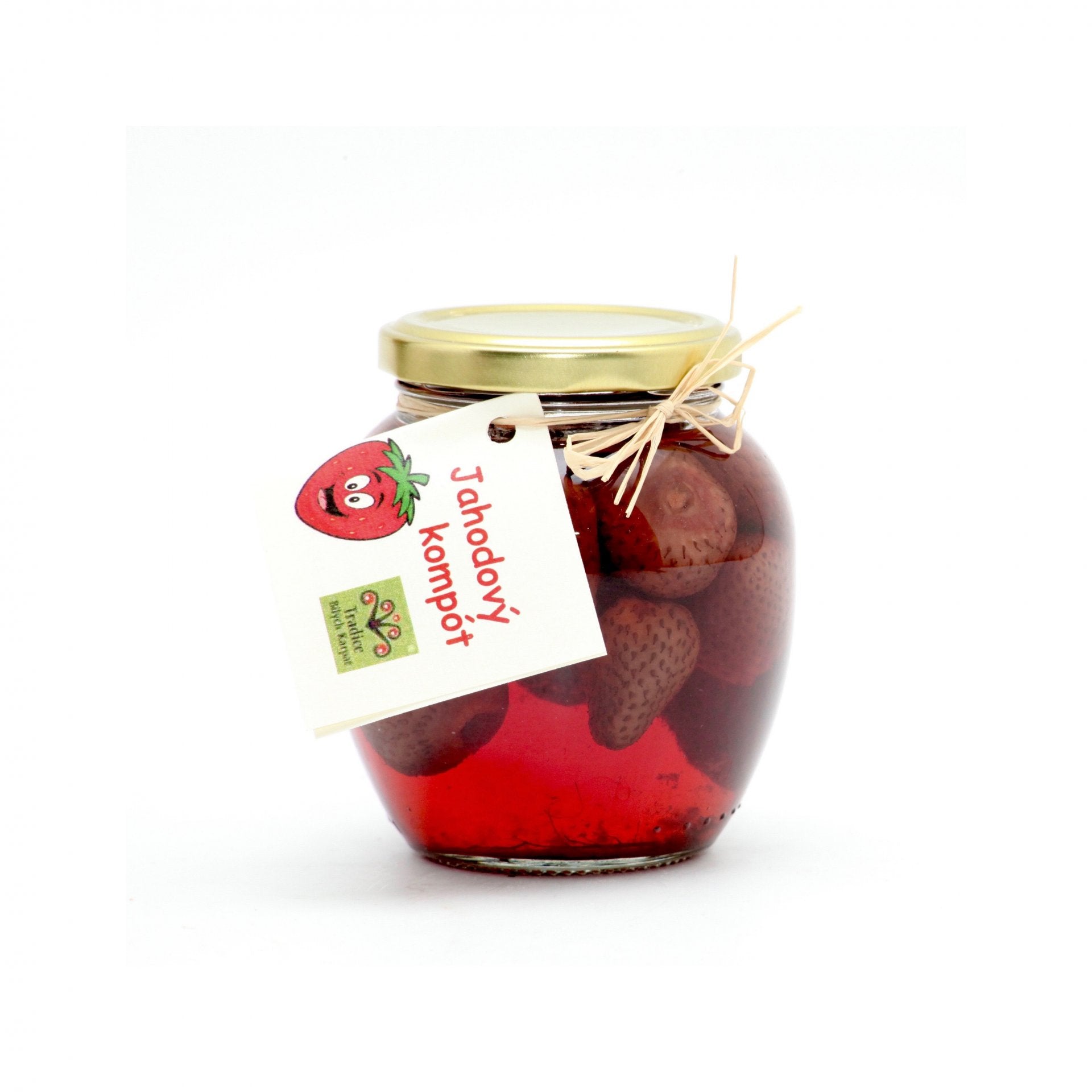 Jahodový kompot 370ml.