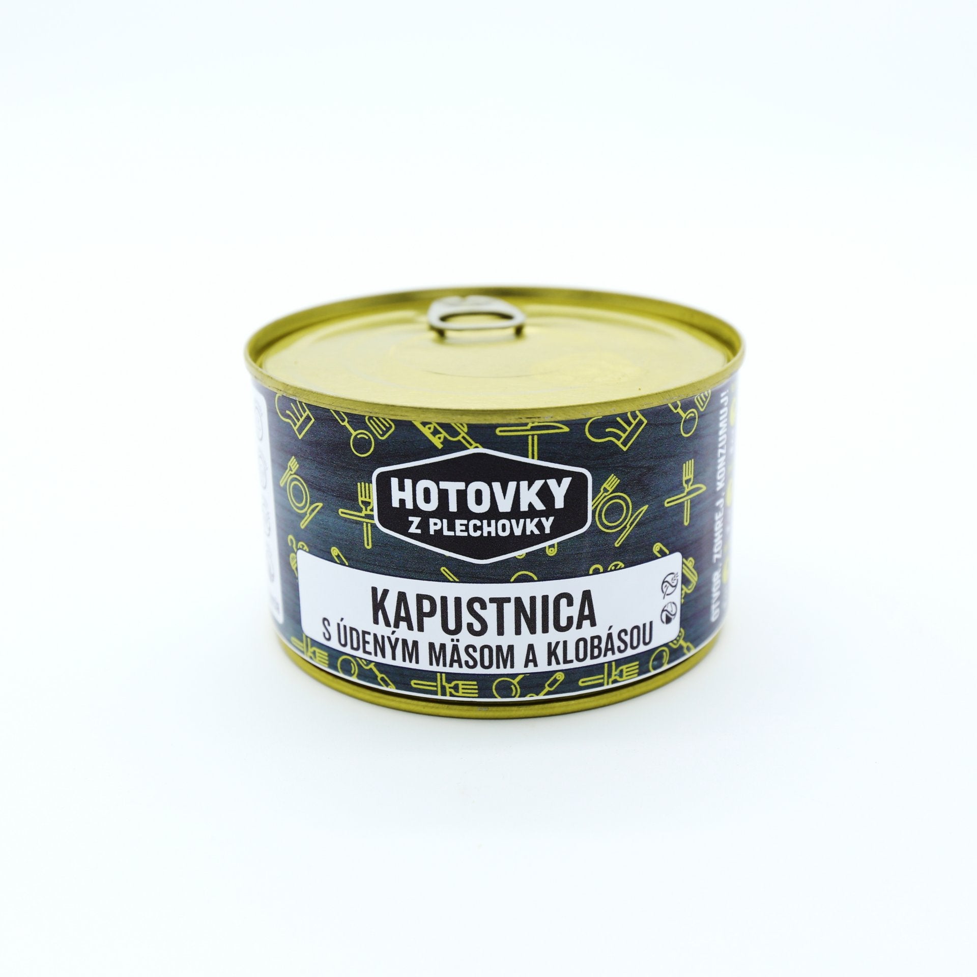 Kapustnica s údeným 400ml.