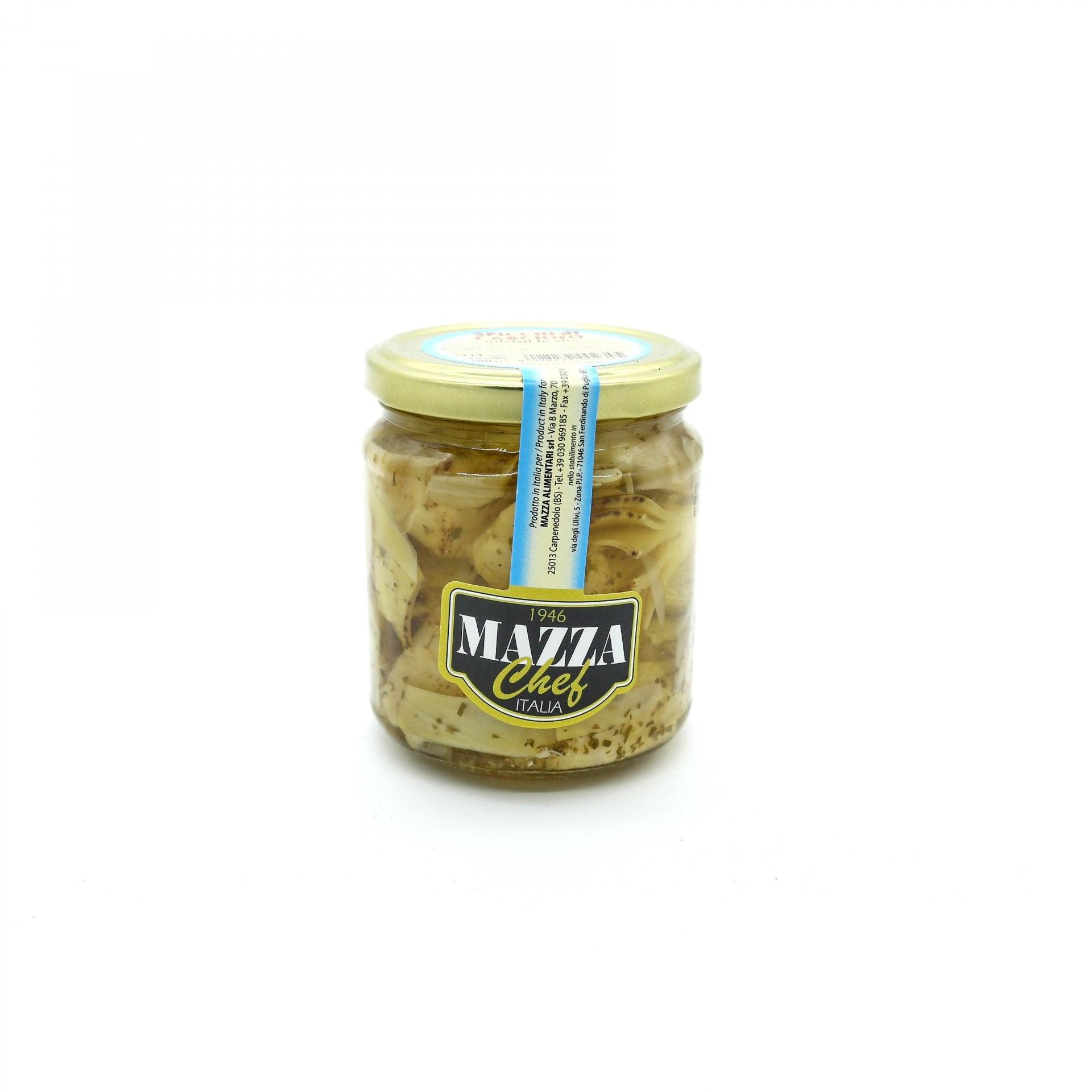 MAZZA Artičoky v oleji 314ml.