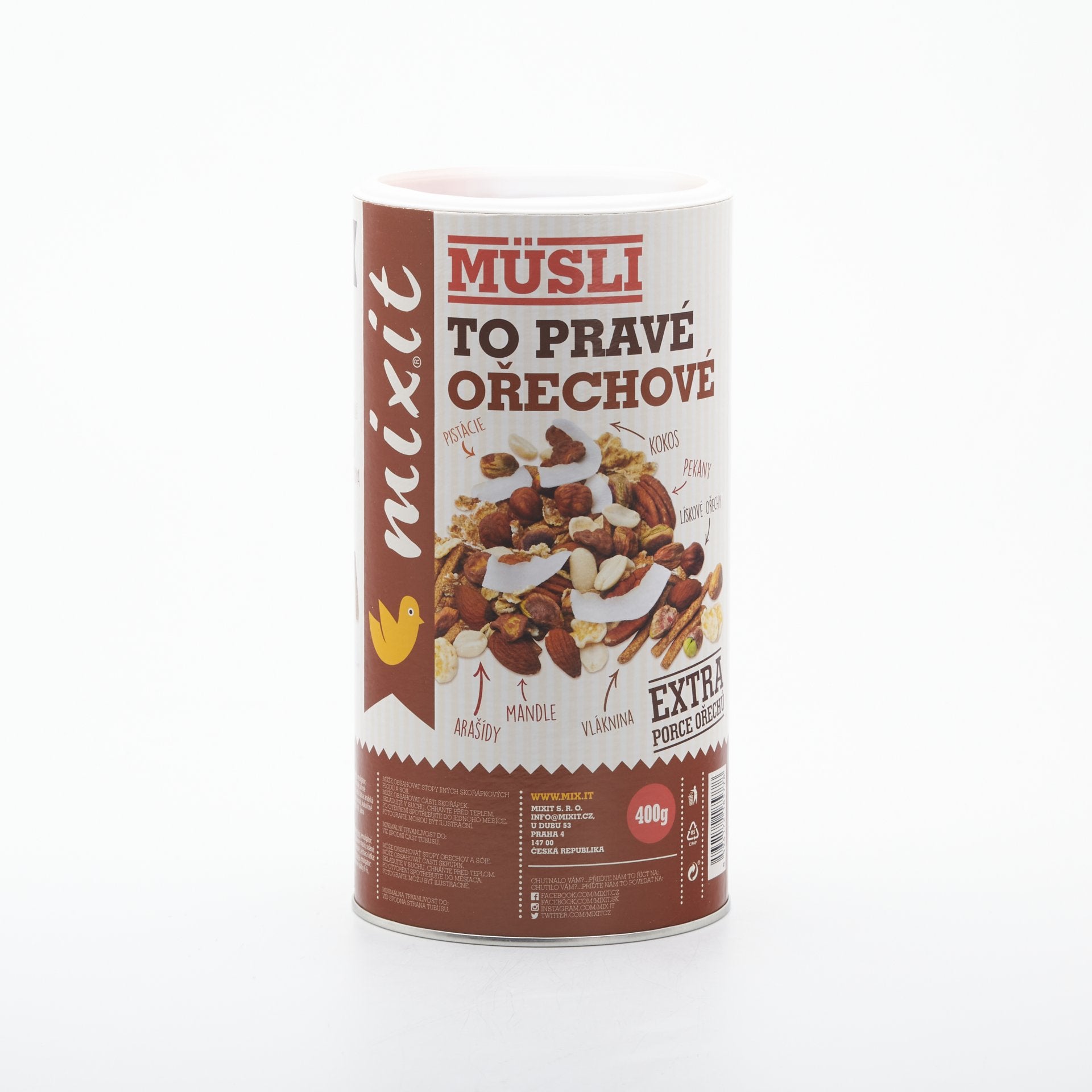 Musli to pravé orechové 400g.