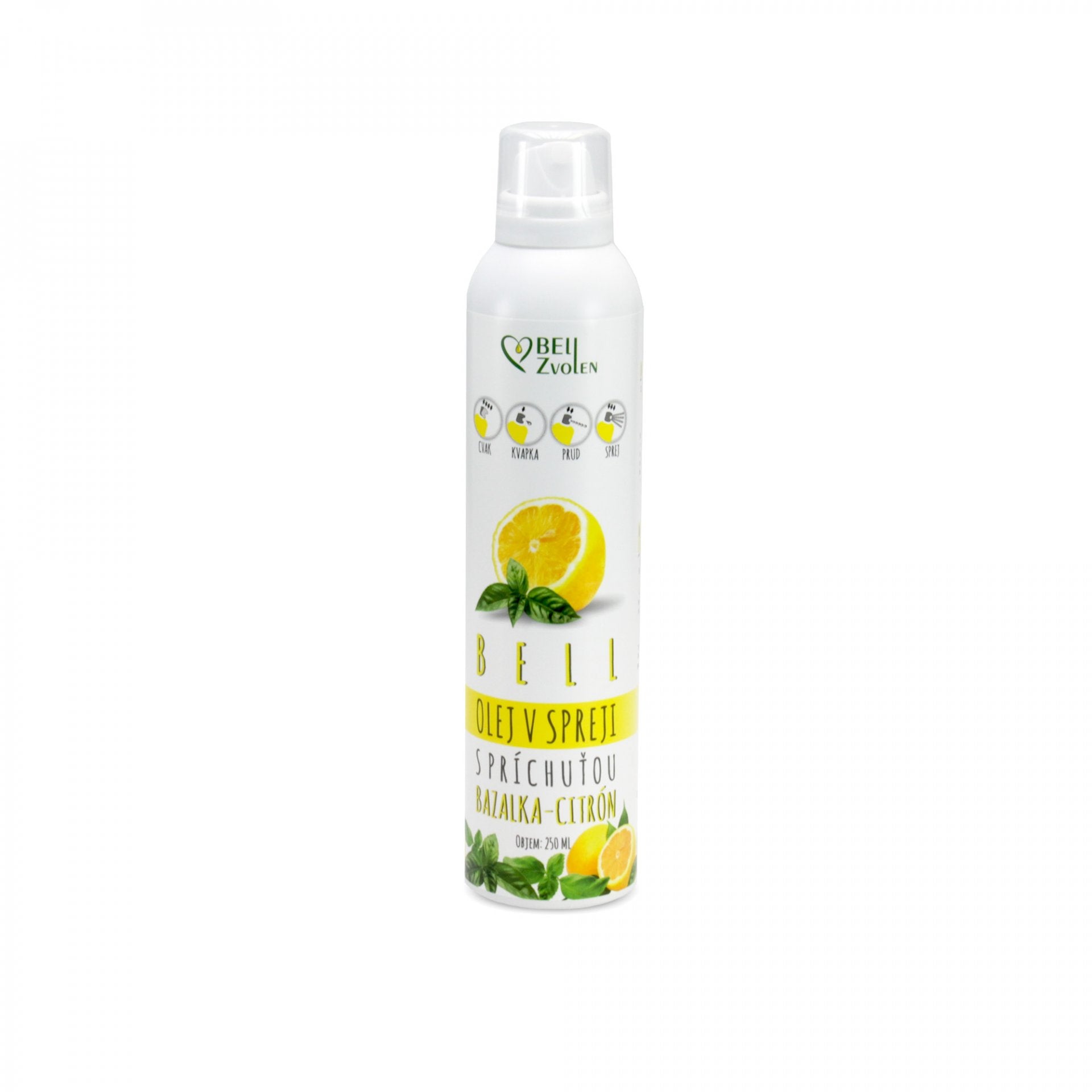 OLEJ V SPREJI s príchuťou bazalky 250ml.