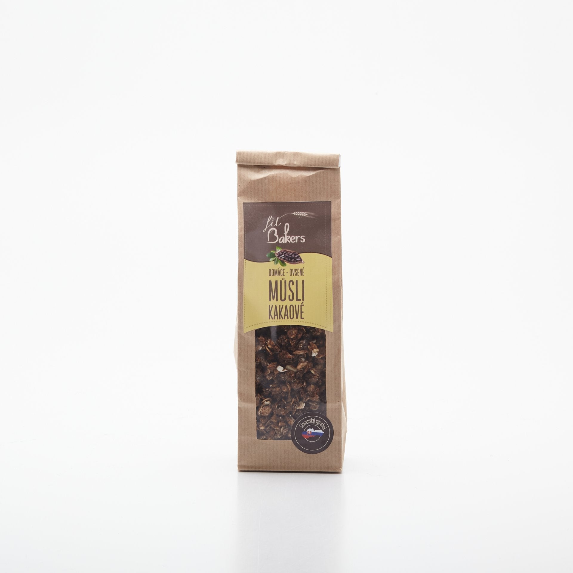 Ovsené domáce musli kakaové 120g.