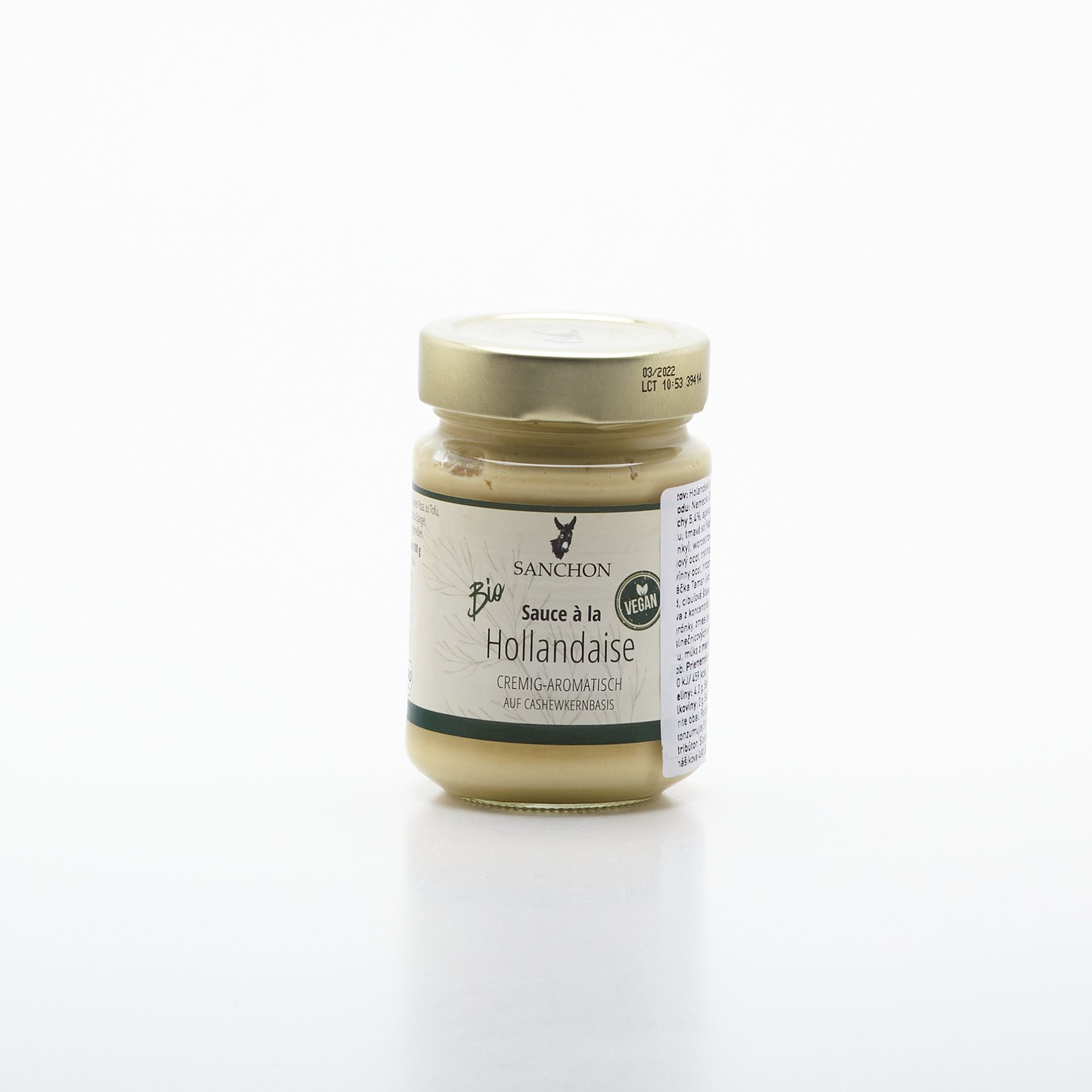 BIO Holandská omáčka 170ml.