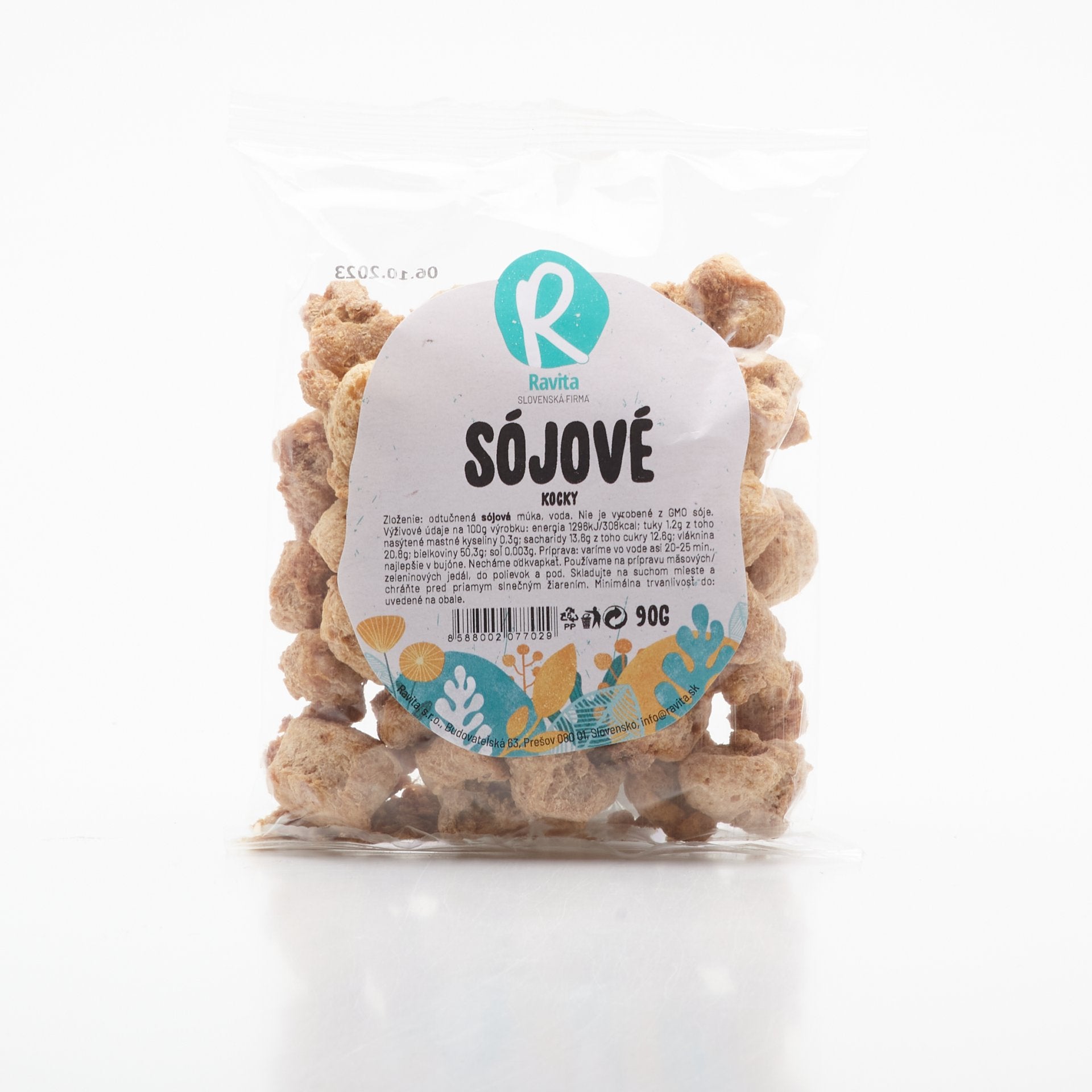 Sójové kocky 90g.
