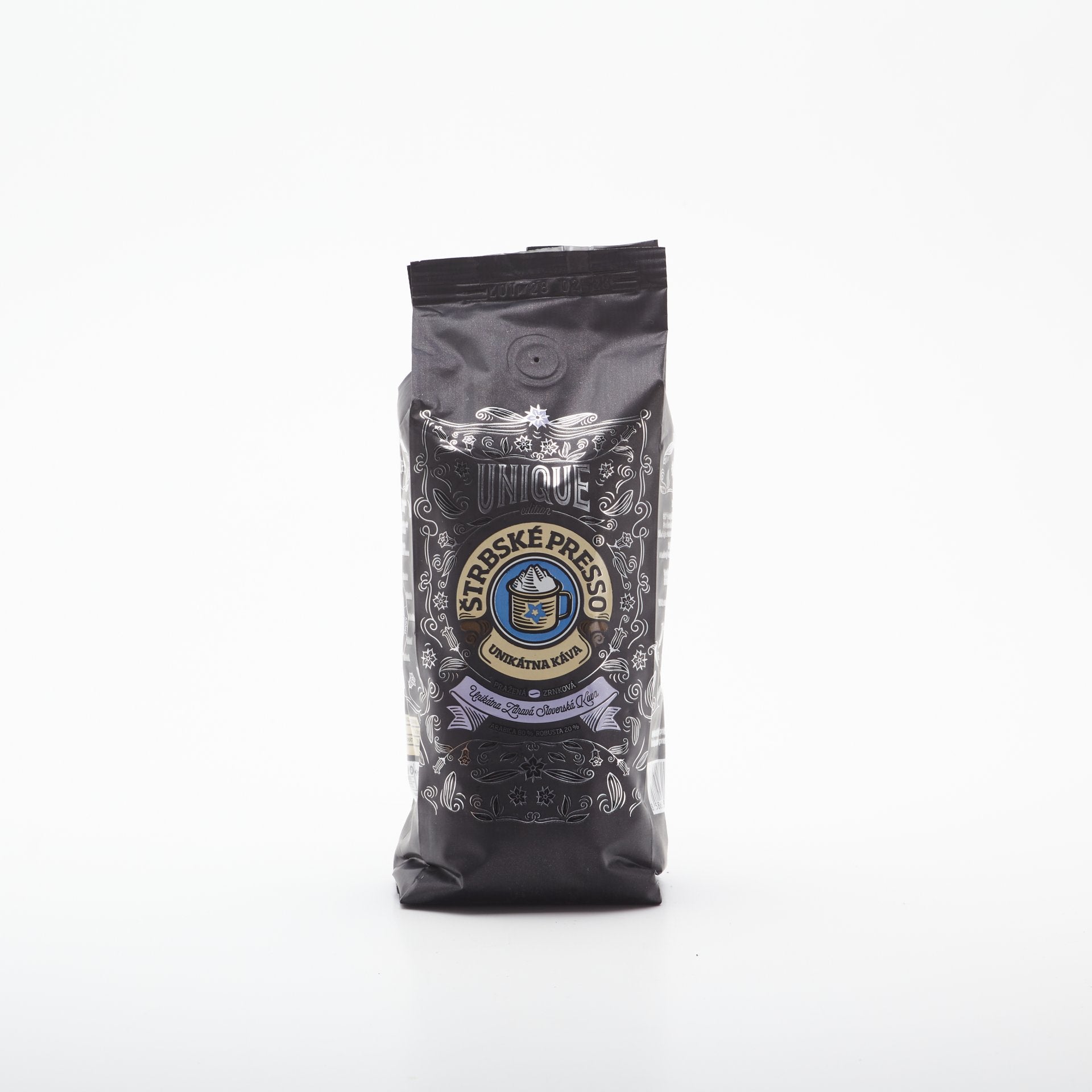Štrbské Presso Unique VIOLET zrno 250g.