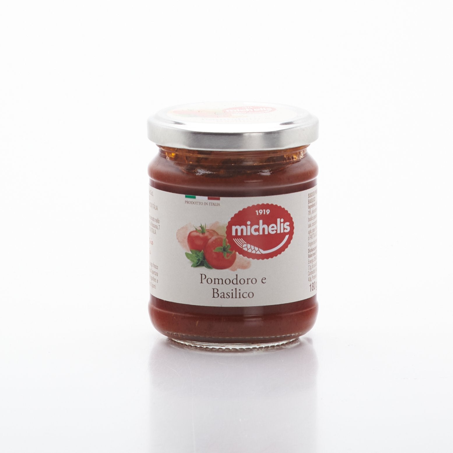Tomato and basil sauce 180g.